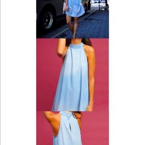 Anthropologie chambray dress